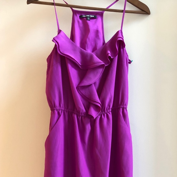 Gianni Bini Bright Mauve Dress XS - Picture 3 of 6